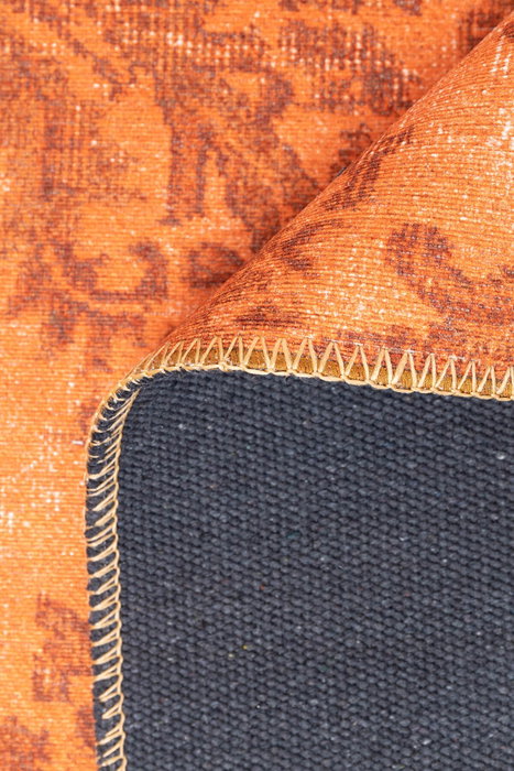 Conceptum Folk Chenille Naranja 75 x 230 cm